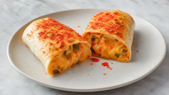 Flamin’ Hot Cheese Burrito Logs