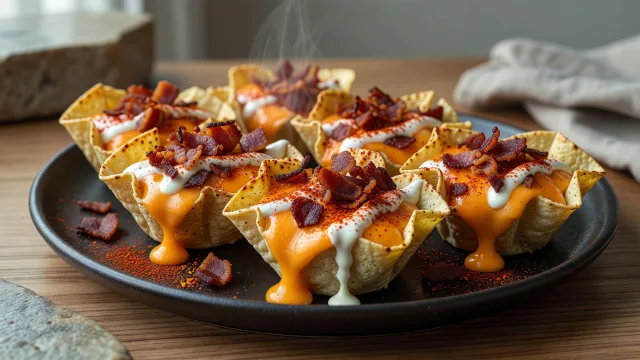 Flamin’ Nacho Bacon Ranch Cups
