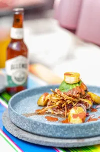 Fried Avocado Tacos with Ranch Dust recipe