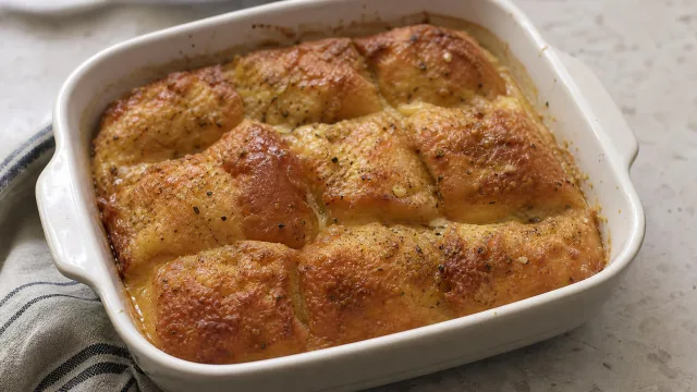 Garlic Butter French Toast Rolls
