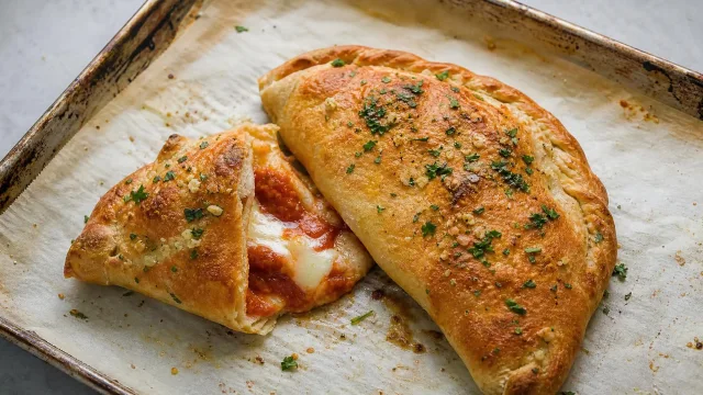 Garlic Knot Pizza Pockets