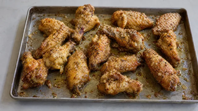 Garlic Parmesan Chicken Wings