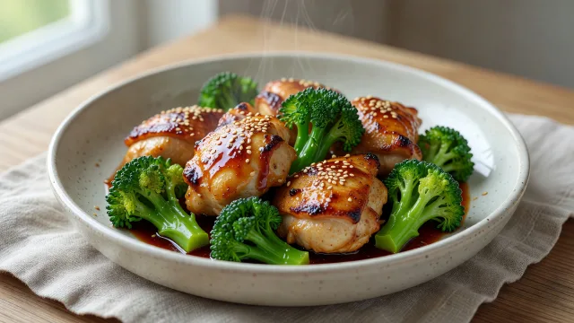 Golden Corral Bourbon Chicken Stir Fry