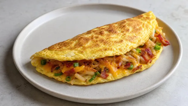 Hashbrown Omelet Rollup