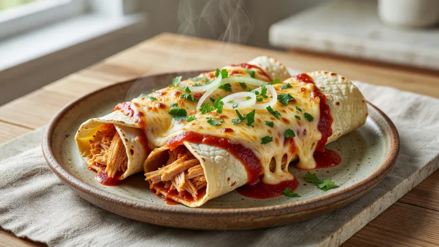 Homemade Chicken Enchiladas