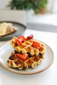 Honey Butter Cornbread Waffles recipe