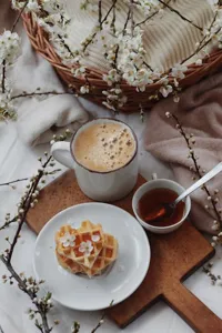 Hot Honey Breakfast Pizza recipe