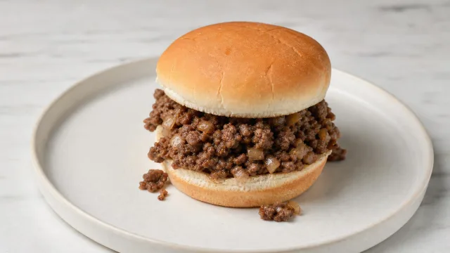 Iowa Maid-Rite Sloppy Burger