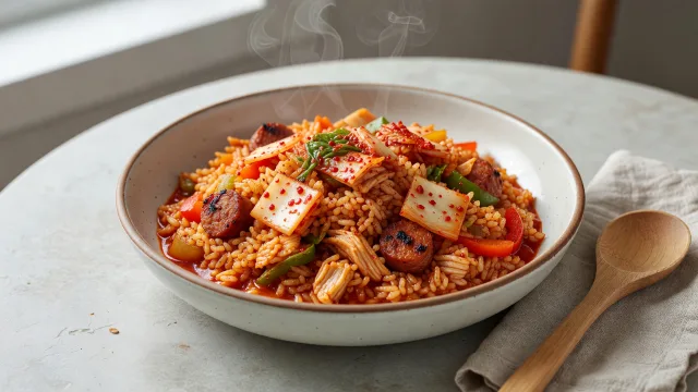 Kimchi Jambalaya
