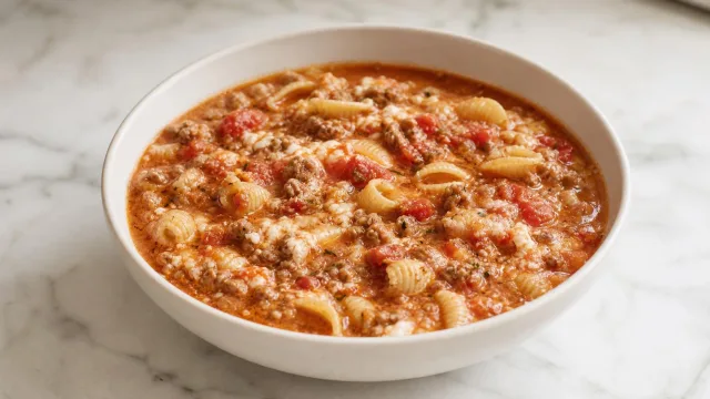 Lazy Lasagna Soup