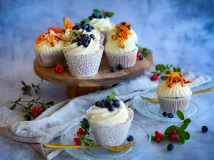 Lemon Blueberry Muffins