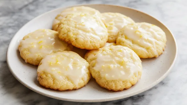 Lemon Glazed Cookies