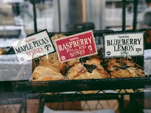 Lemon Raspberry Scones