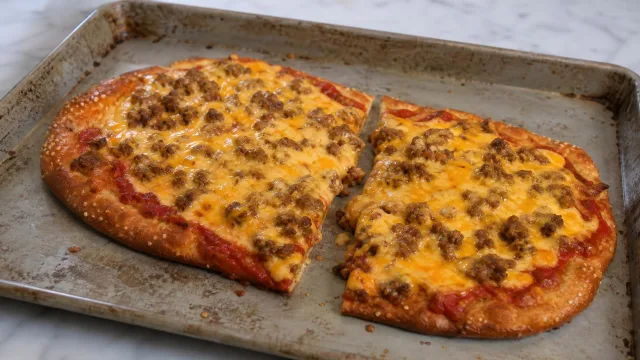 Little Caesars Pretzel Crust Melt