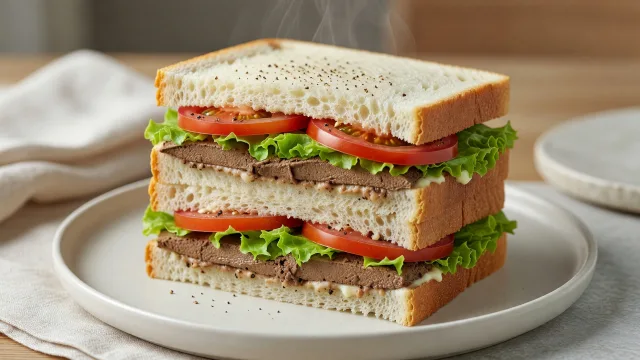 Liver Spread Sandwiches