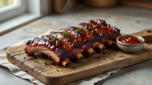 Mesquite Grilled Pork Ribs