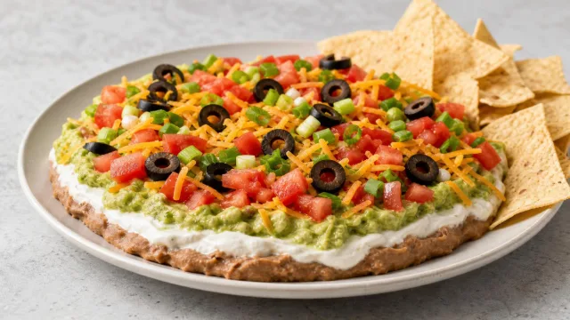 Million Dollar Taco Dip recipe