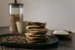 Molasses Buckwheat Pancakes