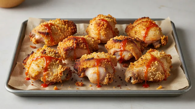 Nashville Hot Oven-Fried Chicken