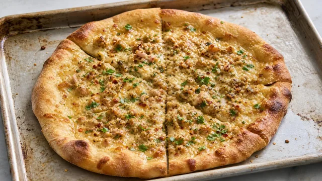 New Haven White Clam Pizza