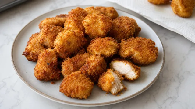 Pickle Juice Brined Chicken Nuggets