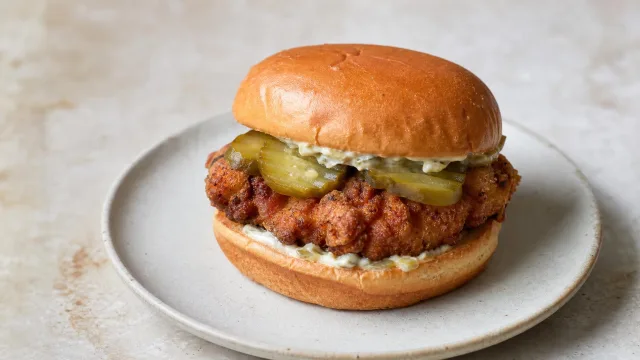 Pickle Juice Fried Chicken Sandwiches