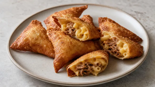 Pulled Pork Mac Rangoons