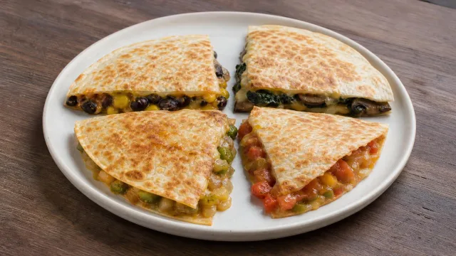Quick Quesadillas Four Ways