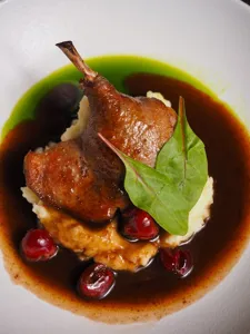 Rainier Cherry Roasted Duck