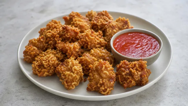Ramen Fried Chicken Bites