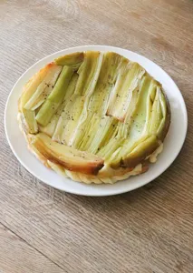 Rhubarb Custard Pie recipe
