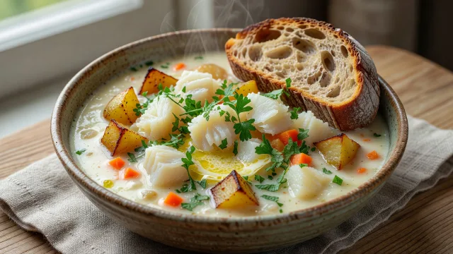 Salt Cod Chowder