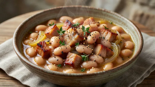 Salt Pork and Beans