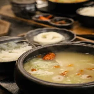 Samgyetang (Korean Ginseng Chicken Soup) recipe