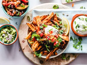Seven Layer Dip with Sour Cream and Guacamole preview