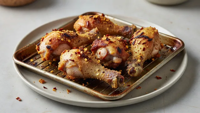 Sichuan Chile Oven-Fried Chicken