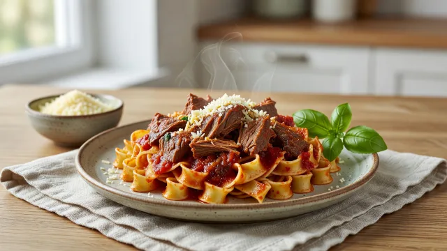 Slow Cooker Beef Ragu
