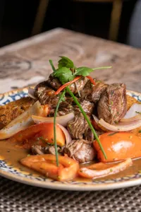 Slow Cooker Beef Stew with Root Vegetables and Herbs preview