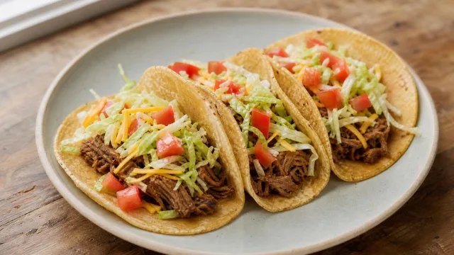 Slow Cooker Beef Tacos