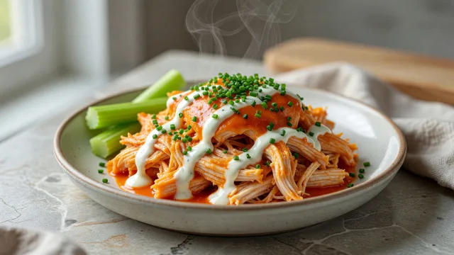 Slow Cooker Buffalo Chicken