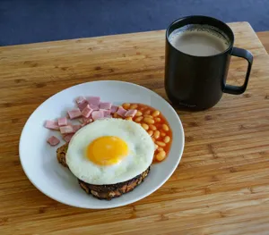 Slow Cooker Ham and Beans