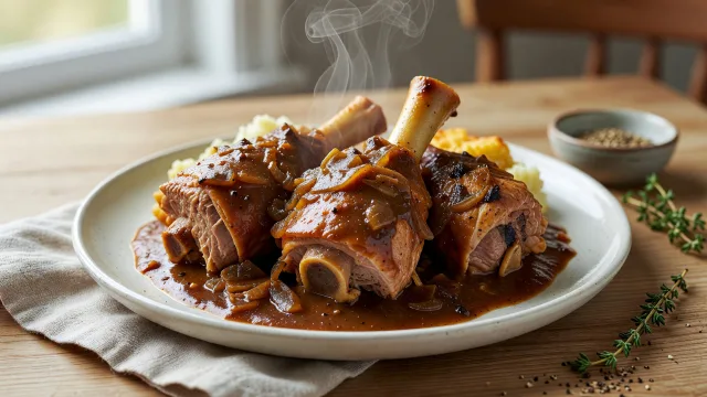 Smothered Turkey Necks