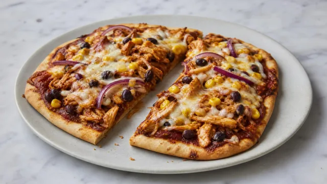 Southwest BBQ Chicken Flatbread
