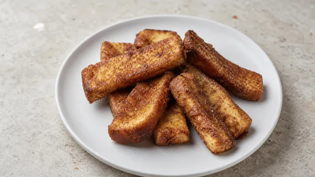 Sticky Bun French Toast Sticks