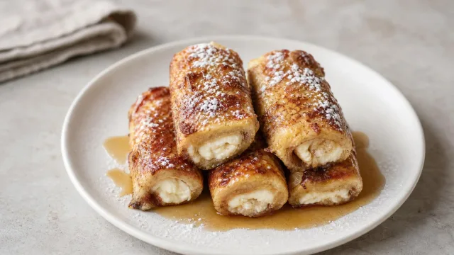 Stuffed French Toast Rollups