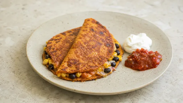 Sweet Potato Pancake Quesadillas
