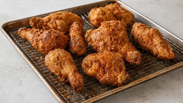 Sweet Tea Brined Fried Chicken