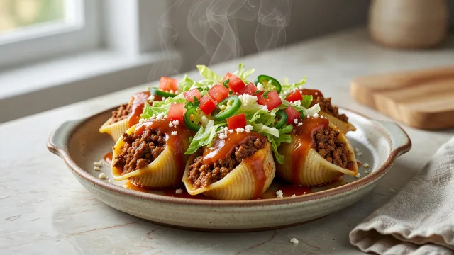 Taco Stuffed Shells