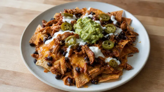 Tandoori BBQ Chicken Nachos