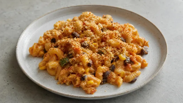 Tex-Mex Kimchi Mac and Cheese
